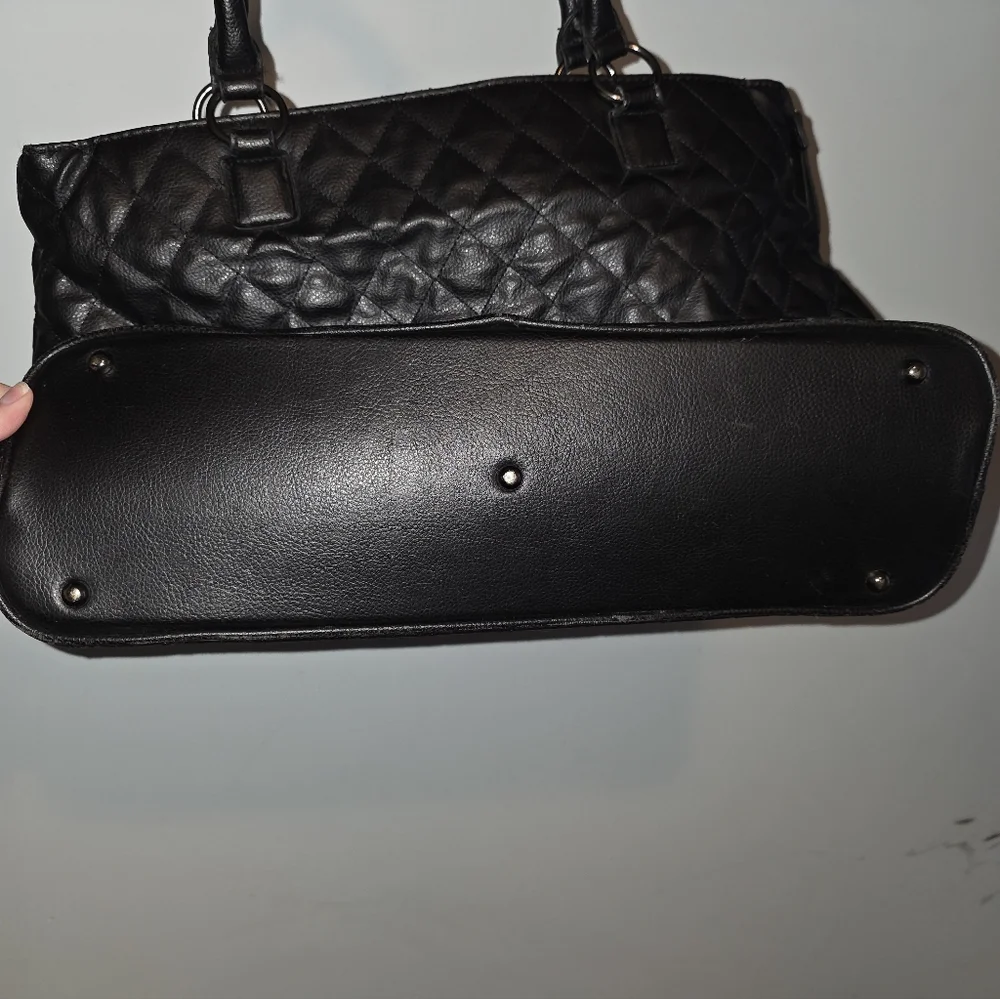 Solo New York Classic Black Laptop Tote Bag